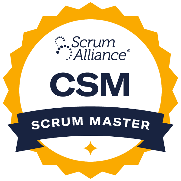 Scrum Alliance Certified ScrumMaster